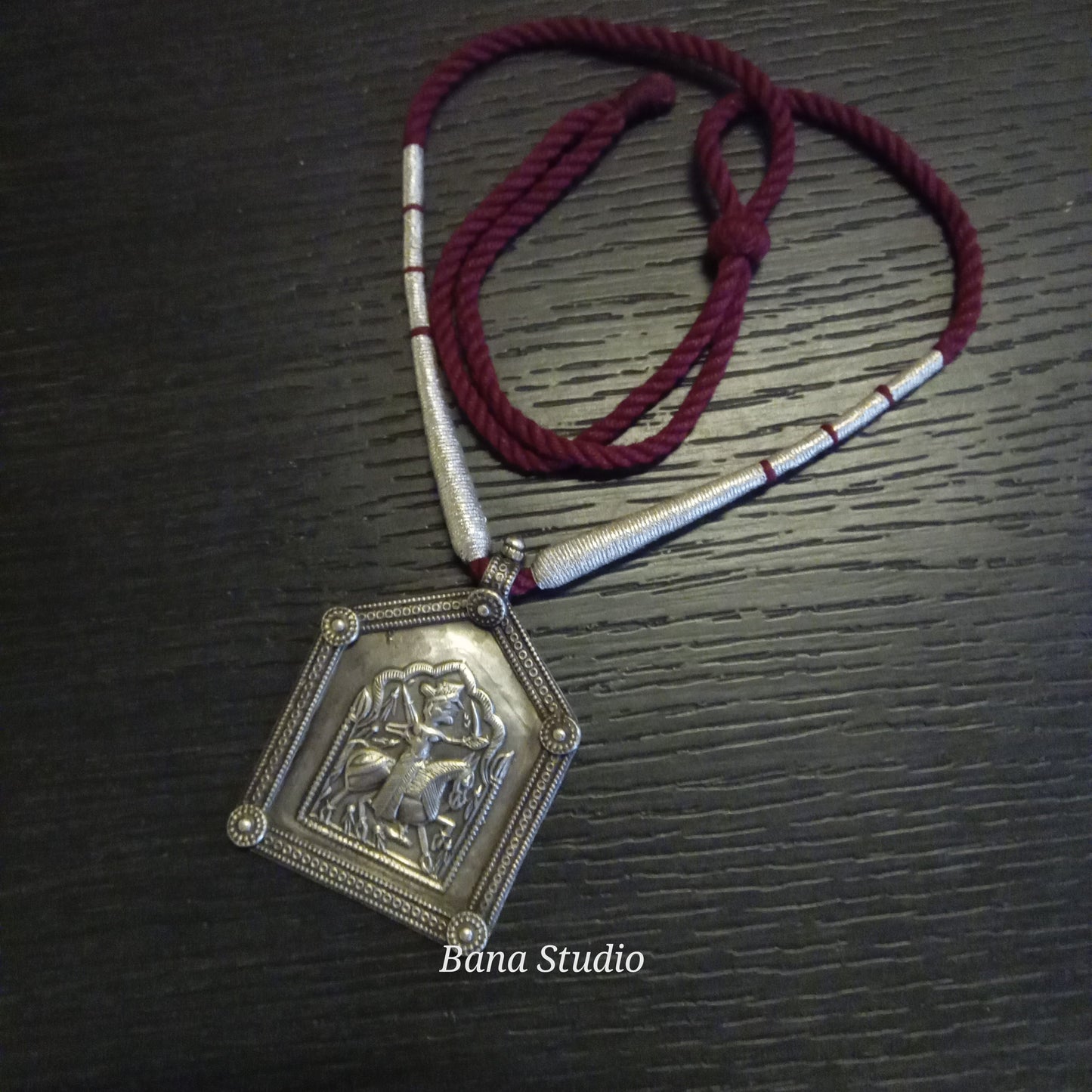 Tribal Sil Pendant. Bana Studio