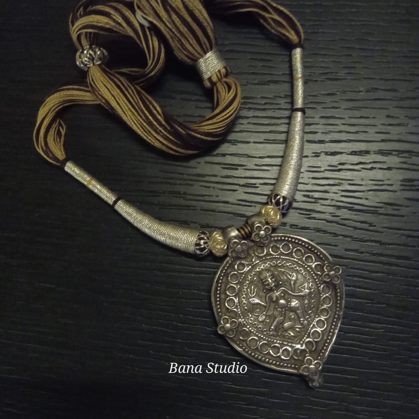 Tribal Sil Pendant Bana Studio