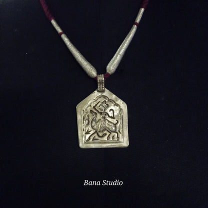 Tribal Sil Pendant Bana Studio