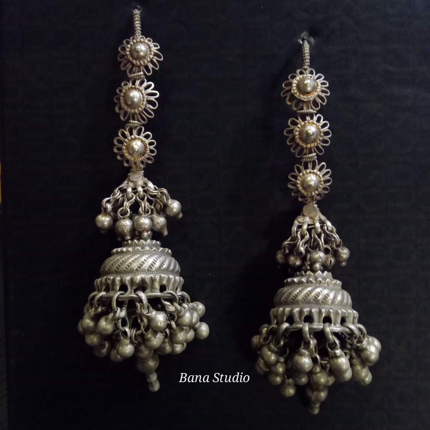 Tribal Sil Earrings