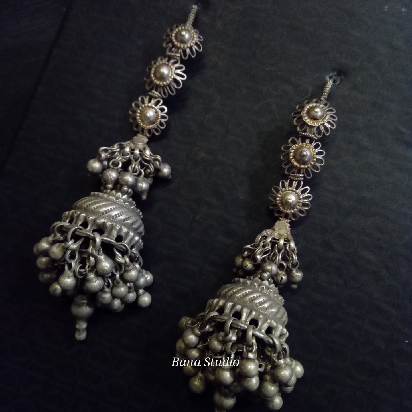 Tribal Sil Earrings