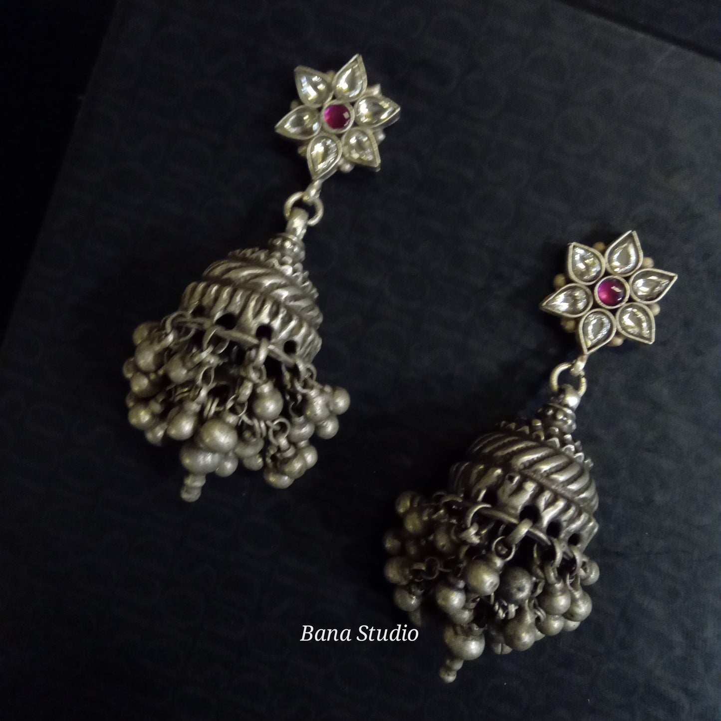 Jhumka earrings